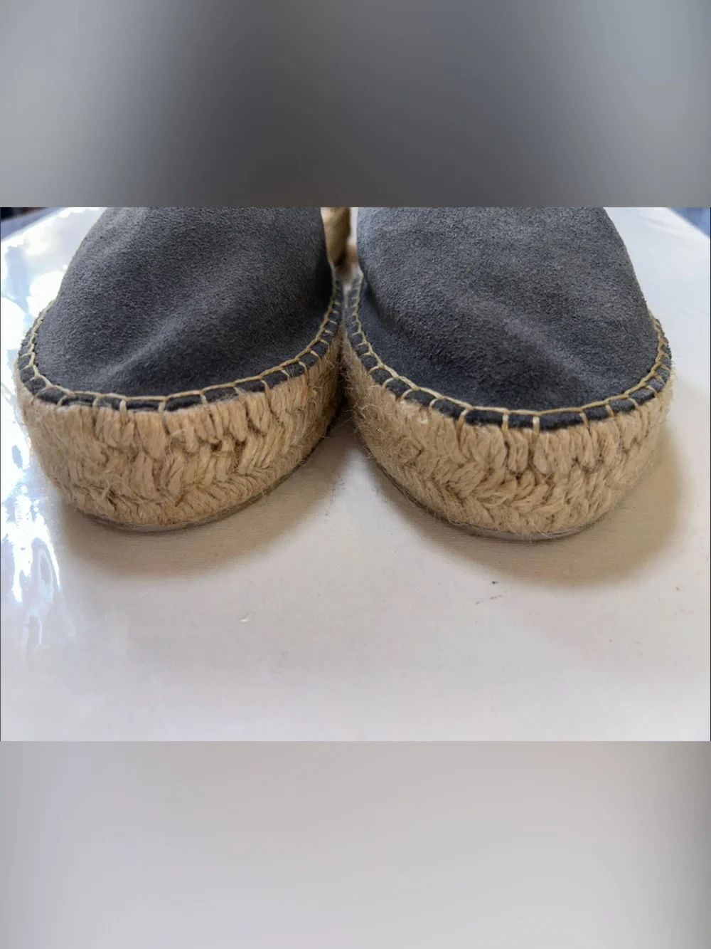 NWOB Alpargatus Valencian Suede Espadrille Sandals Handmade in Spain size 41